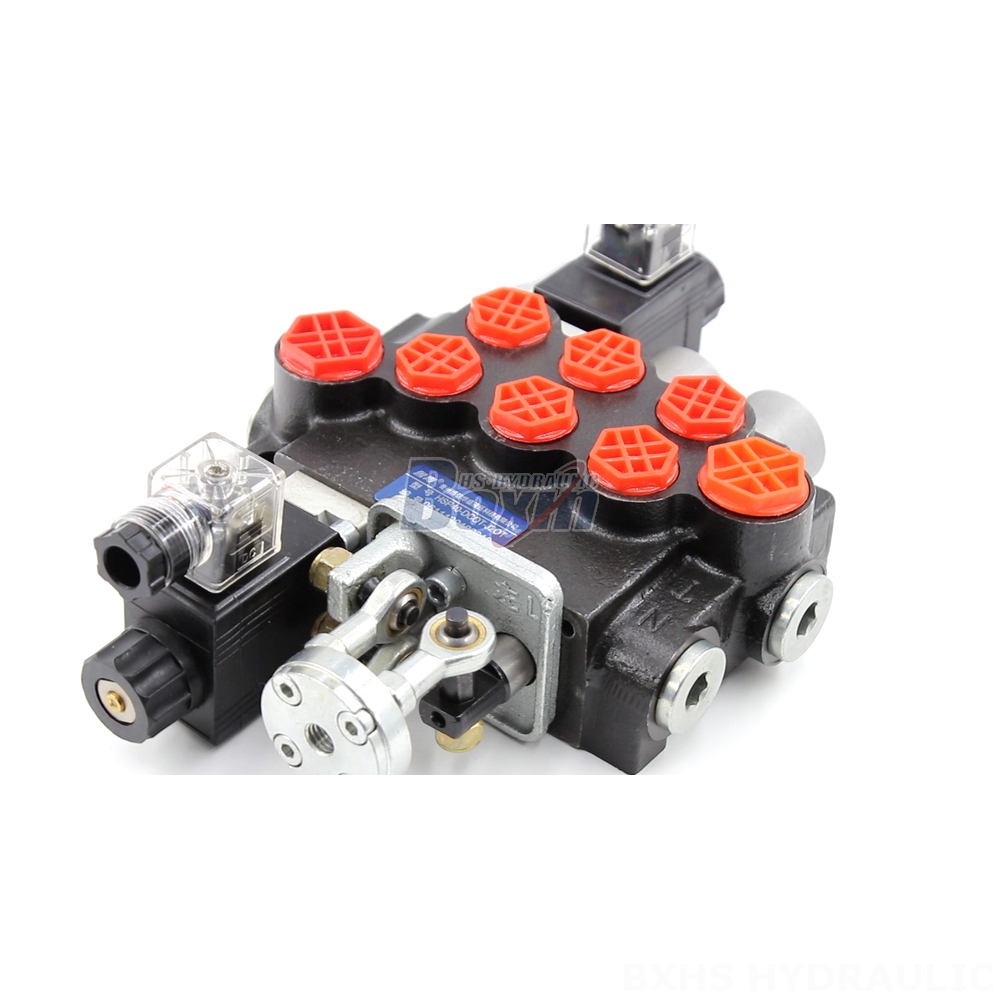P40 Solenoid and Joystick 3 Spool Valve: Factory Direct Supply, Global Distribution detail image